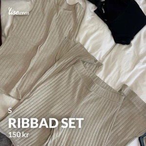 Ribbad set - Från Nelly storlek s Bilden är från min egna tise (@vr123)