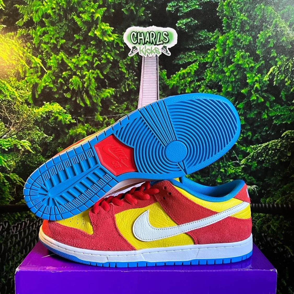 Nike SB Dunk Low “Bart Simpson” 🦕🦺 - 90