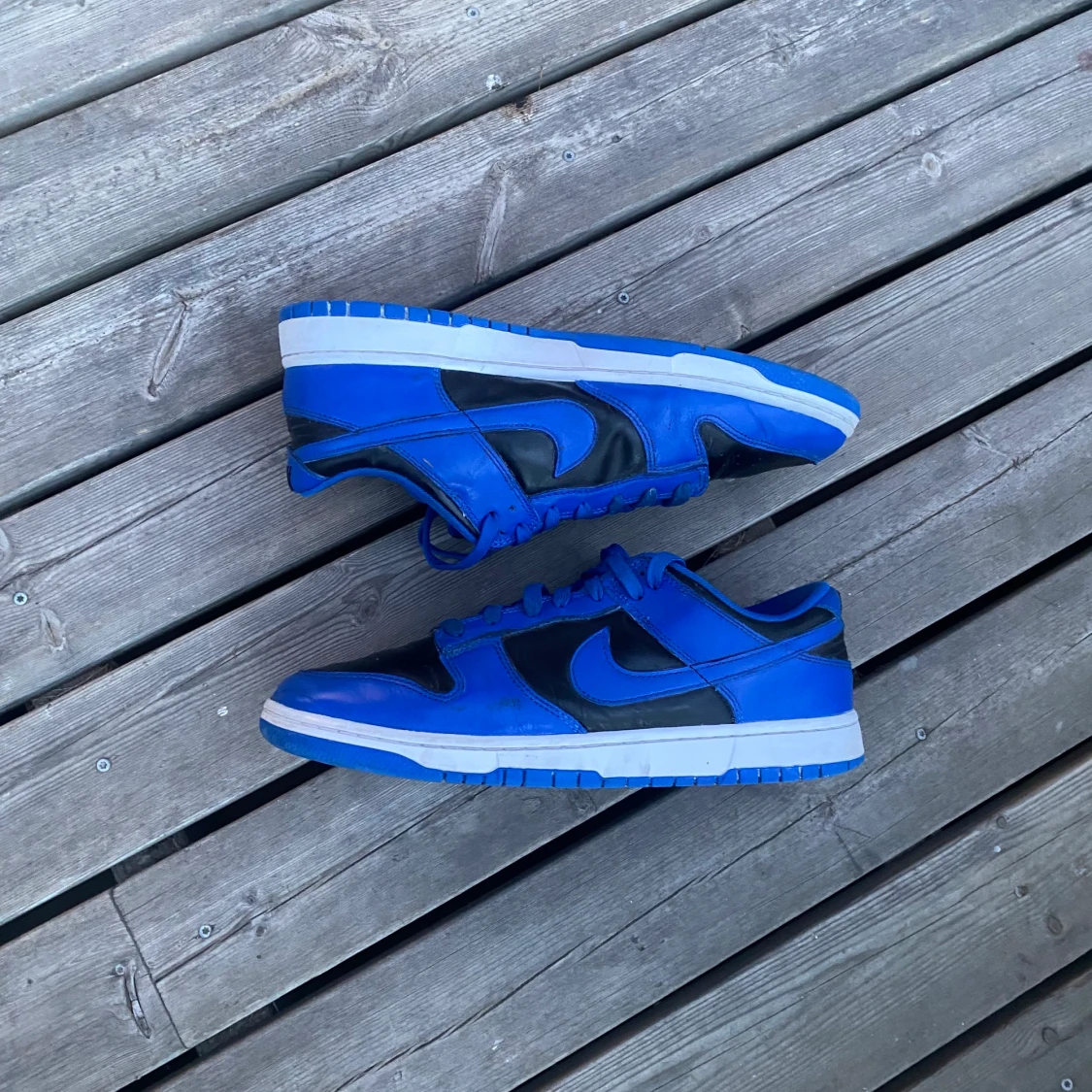Nike dunks hyper cobalt blue 46 45 blåa