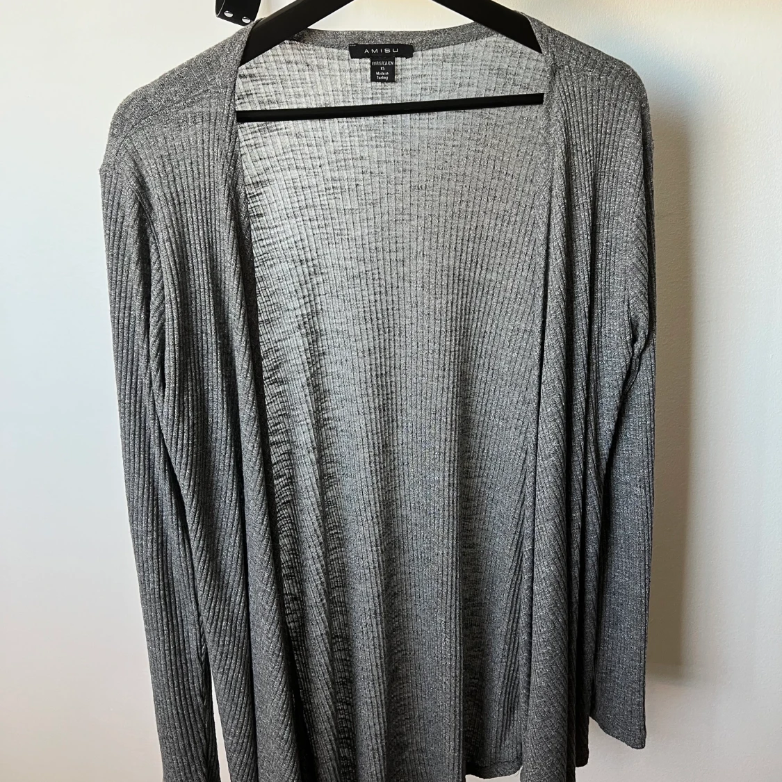 Lång grå kofta💫