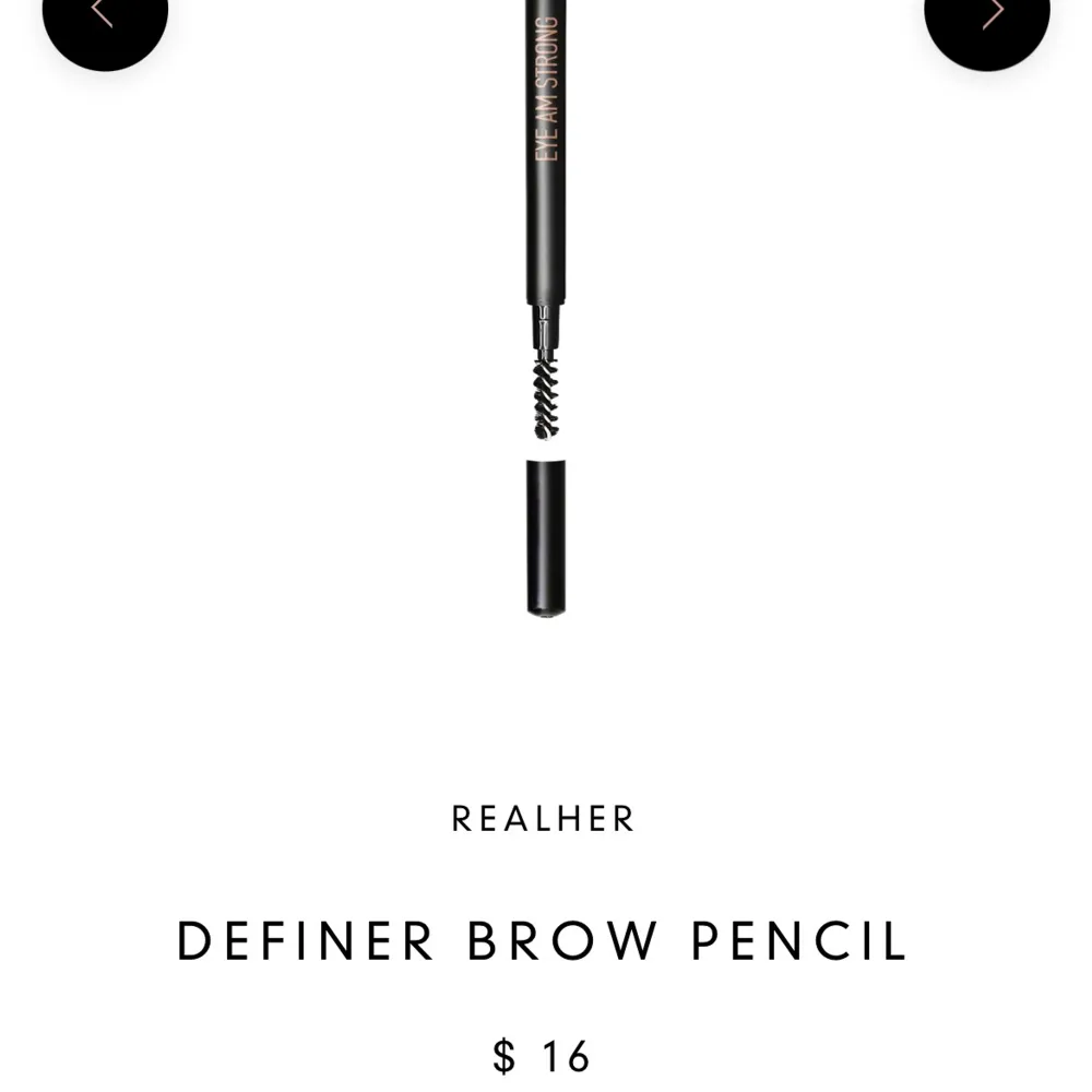 Hej! Detta är en oanvänd definer brow pencil från REALHER. Orginalvärde: 16$/170kr Pris kan diskuteras❤️  Säljer denna för att jag använder inte ögonbrynspennor . Övrigt.