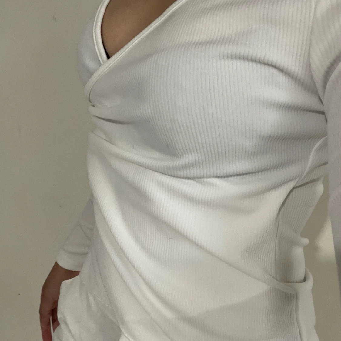 V ringad Tröja - 91