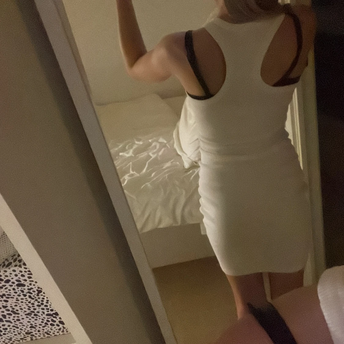 Vit klänning  - 91