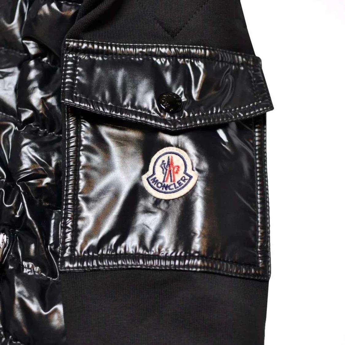 Moncler hooded down cardigan  - 90