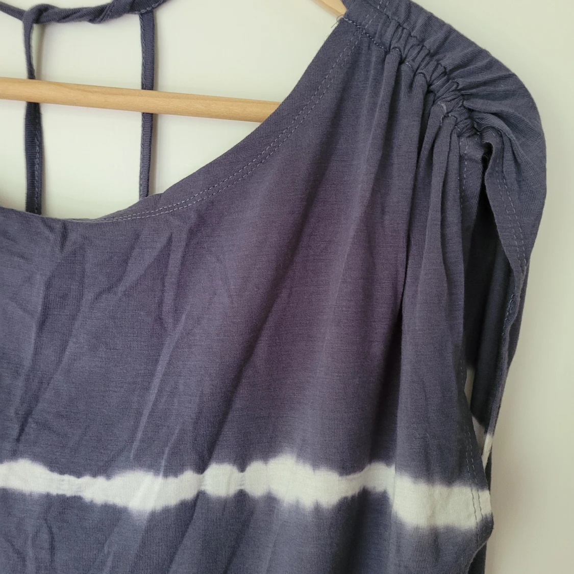 Topp blå batik stl.S - 91