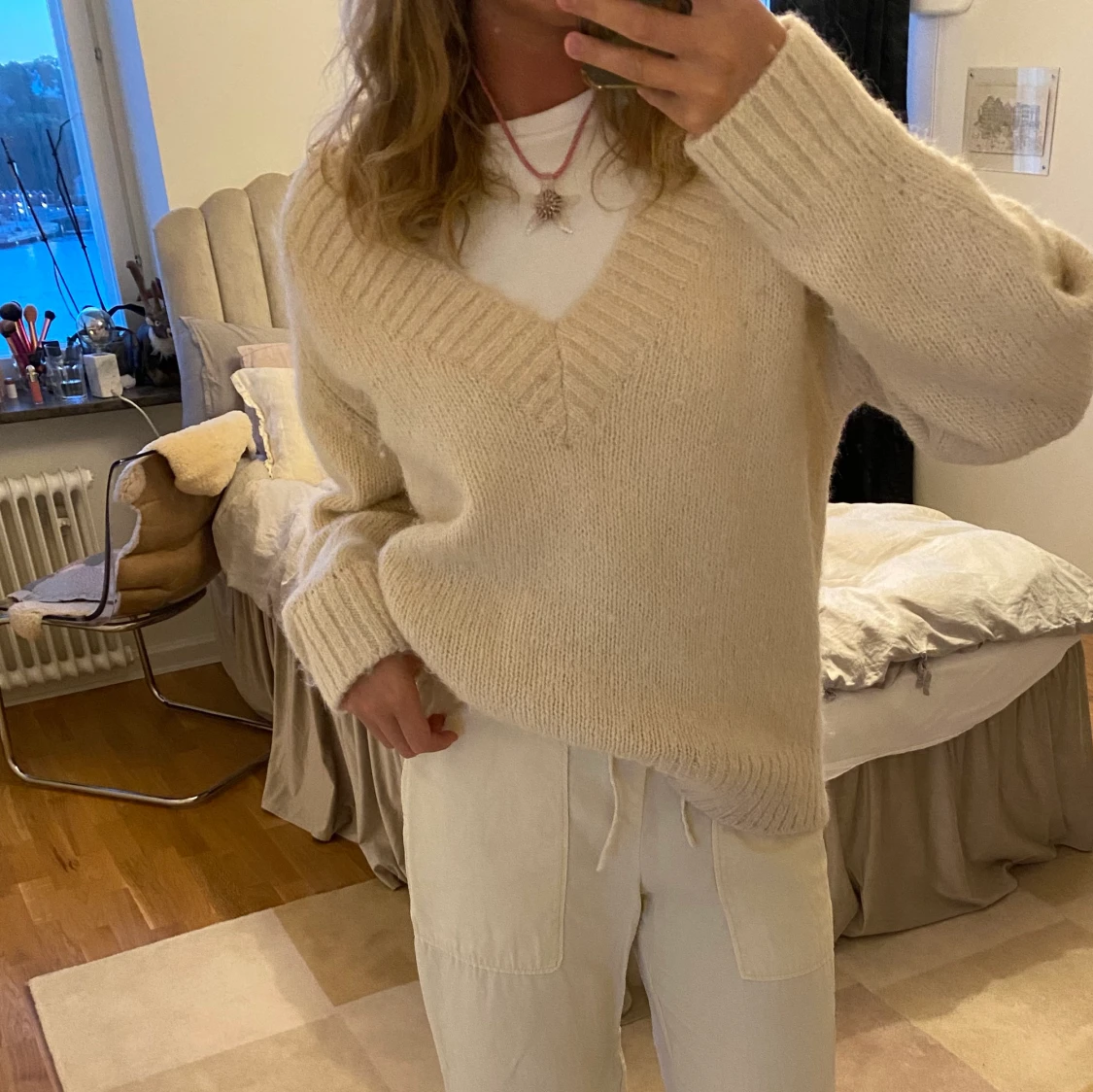 Stickad tröja från H&M