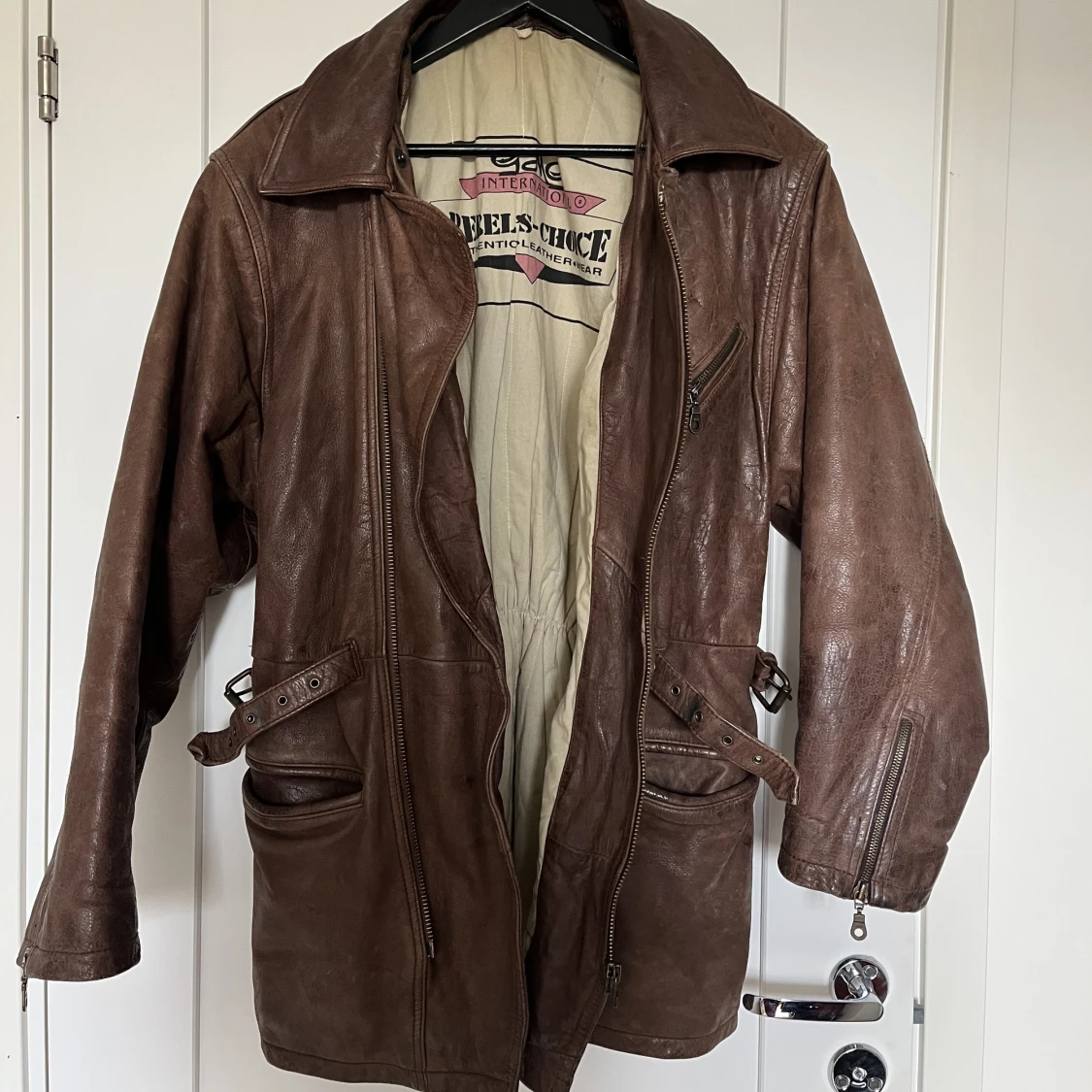 Vintage läderjacka - 91