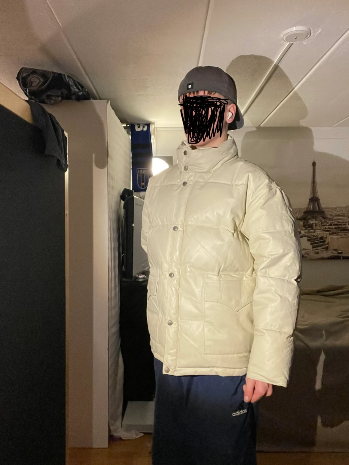 Limited edition coffe boss läder jacka - 90