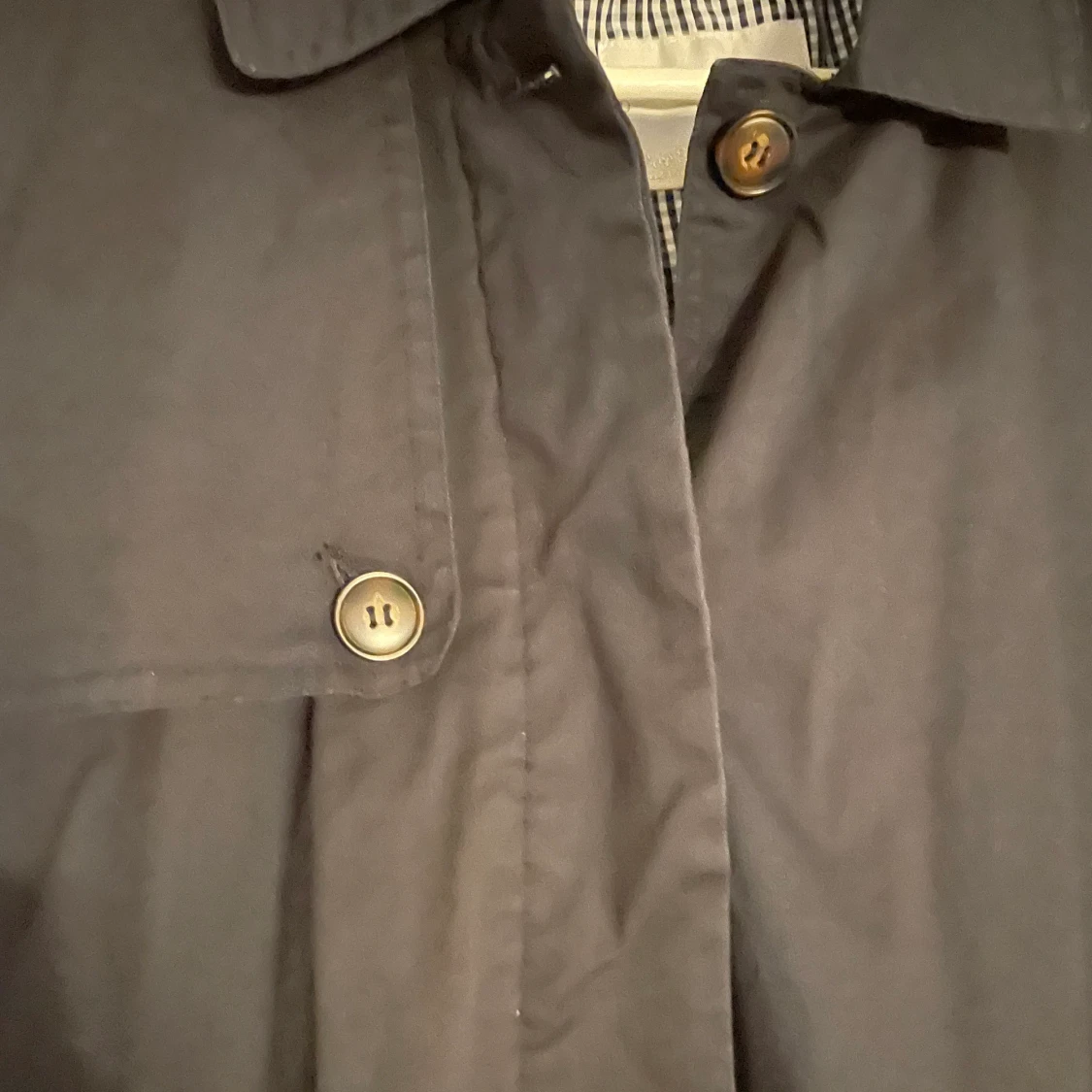 Blå kort kappa - 90