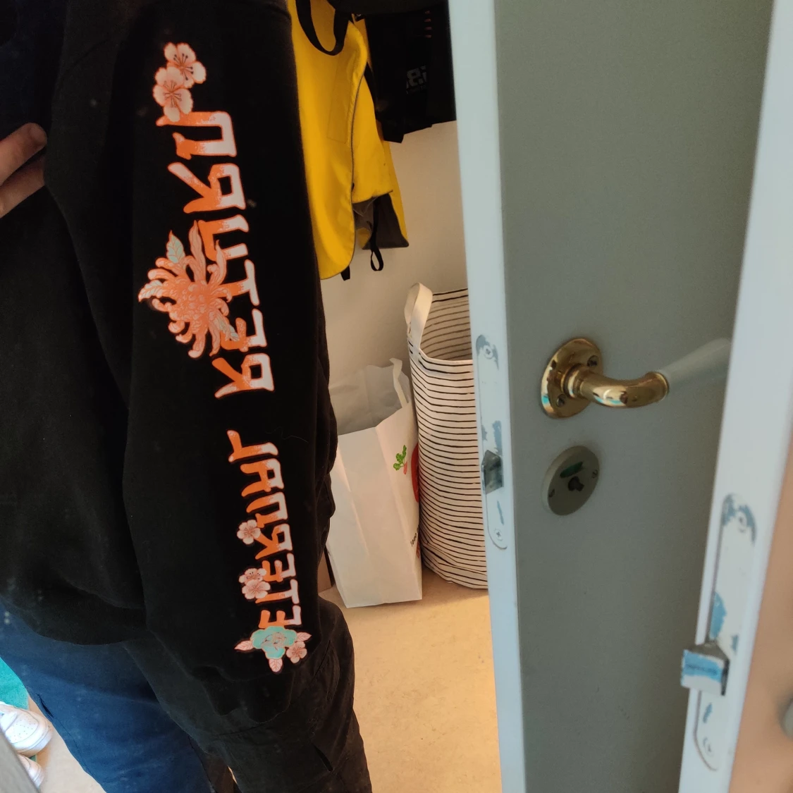 Bershka Dragonprint Hoodie - 91