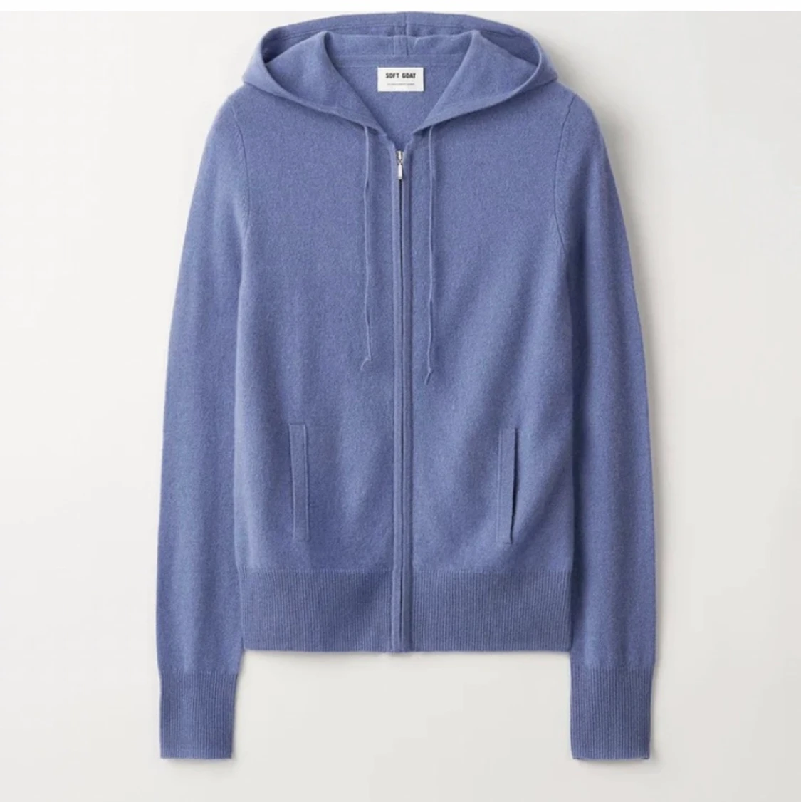 Softgoat Zip hoodie blueberry