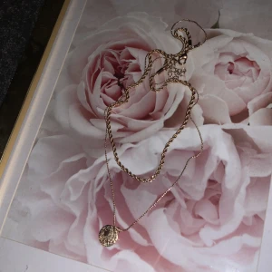 Halsband med ett träd i guld - Ett fint halsband med ett träd på