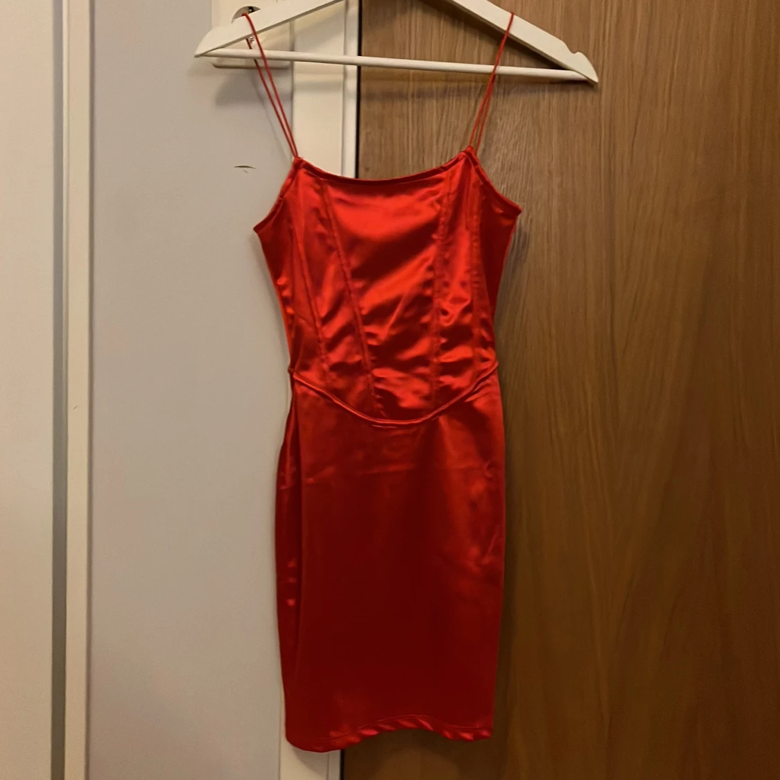 Röd klänning 