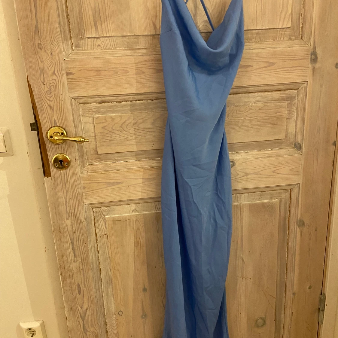 Blå klänning, in the style - 91