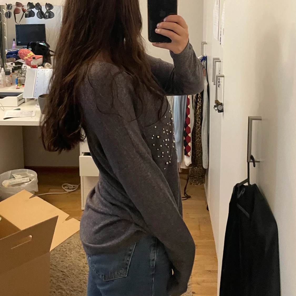 Tröja med pärlor - 90