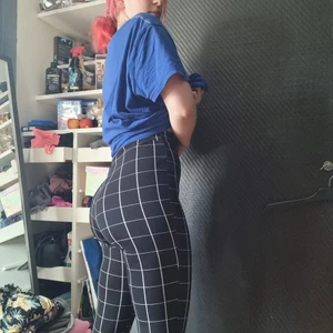 Shein, pläd byxor  - Still XS 