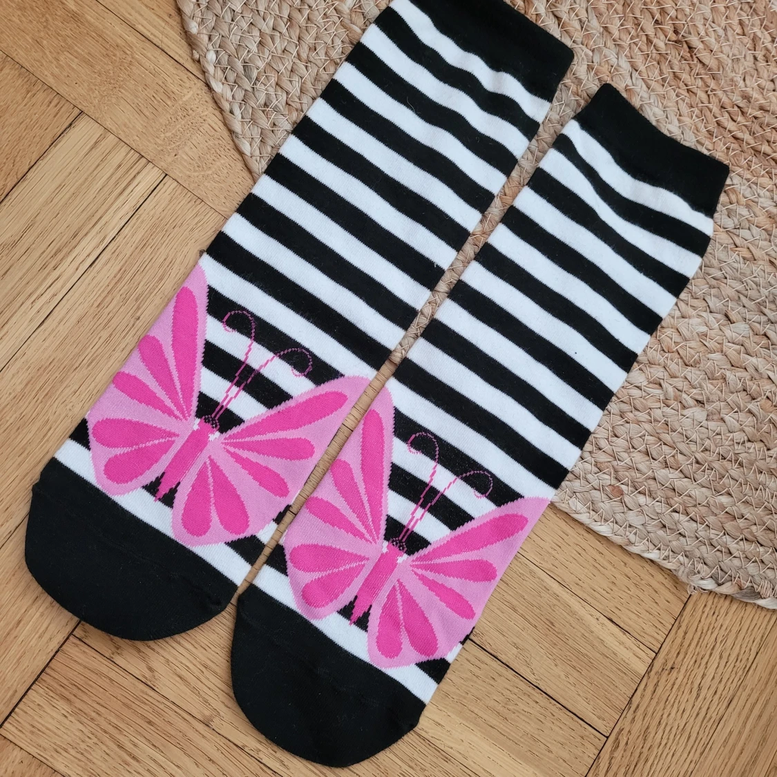 Supersöta strumpor randiga 37/38