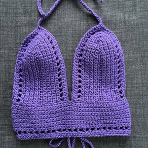 Virkad topp - ❗️Kundbeställning❗️ Tar emot beställningar, välj egen färg och storlek🥰 