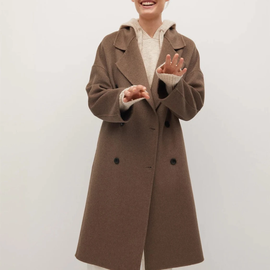 Brun kappa MANGO - 90