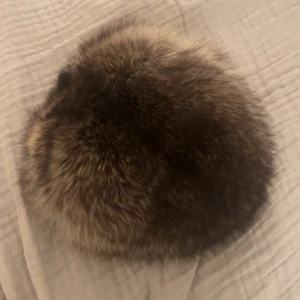 Pälsmössa  - Fin pälsmössa med päls som ser och känns äkta. Mössan är köpt på second hand därför vet jag inte säkert om pälsen är äkta. 