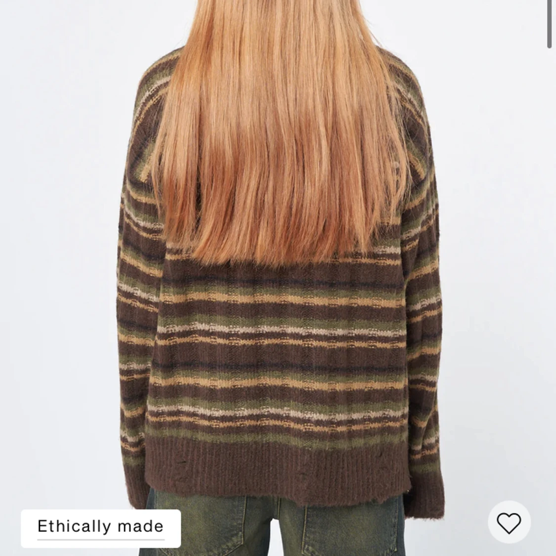 Minga London ”HAZEL STRIPED CHUNKY KNIT JUMPER”