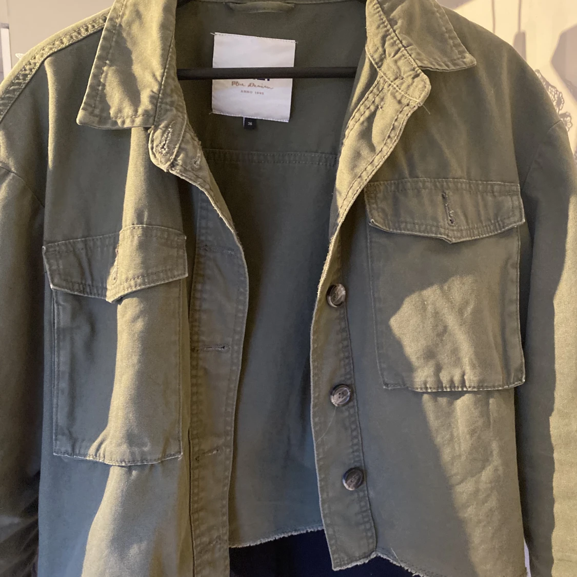 grön jeansjacka🌟 - 91