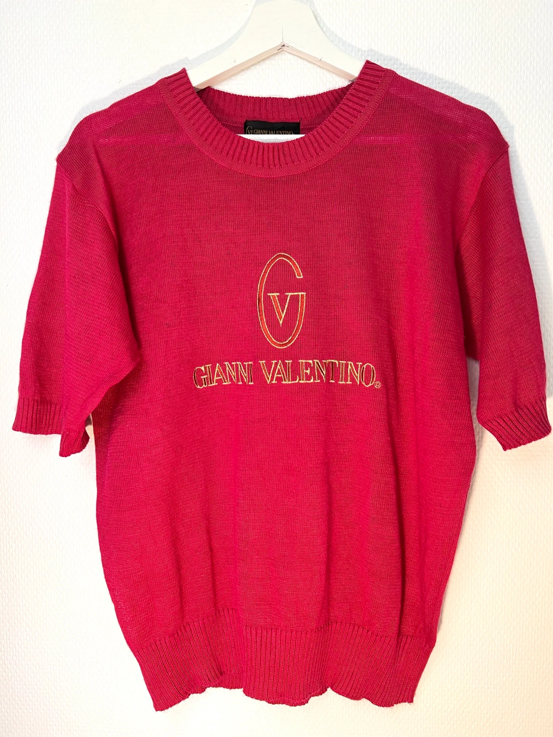 Vintage Gianni Valentino stickad topp