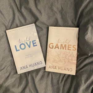 Twisted love & Twisted games - De två första böckerna i Twisted serien!  Har användt överstrykningspenna i, kan skicka bilder om man vill se.  Båda för 100kr Annars en för 75kr  Köparen står för frakten!!!