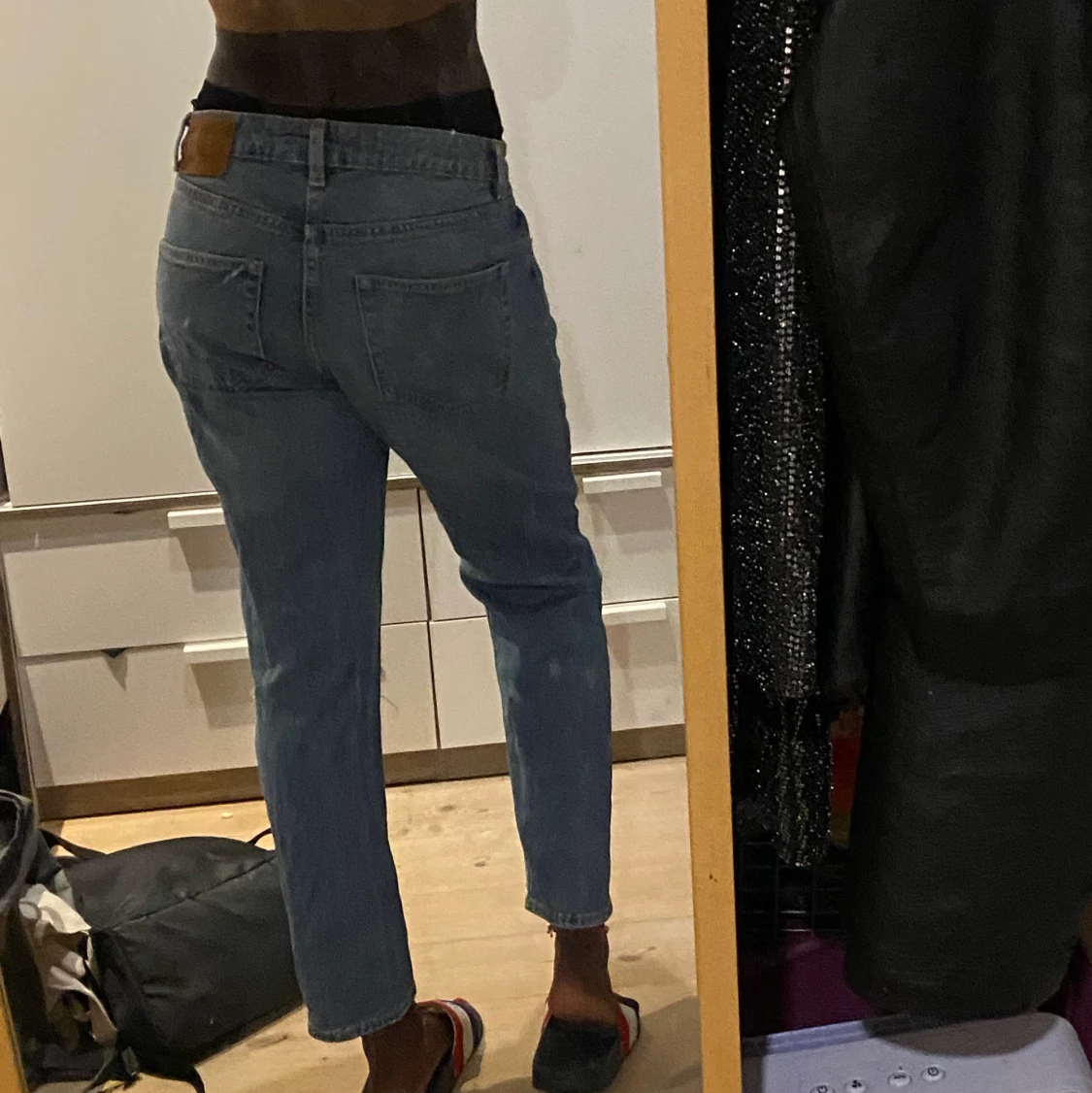 Lager 157 wide straight jeans  - 90