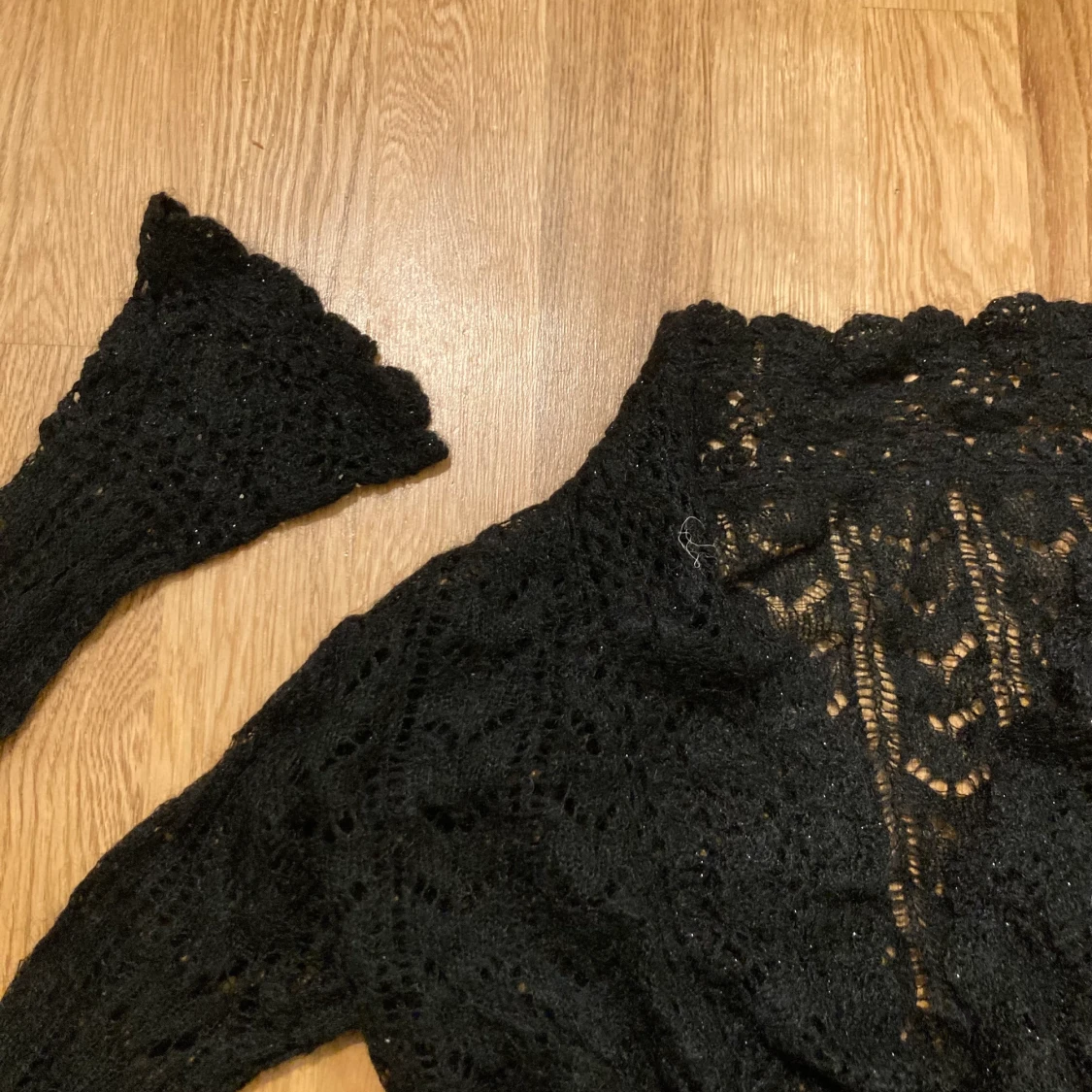 Fin stickad kofta - 90