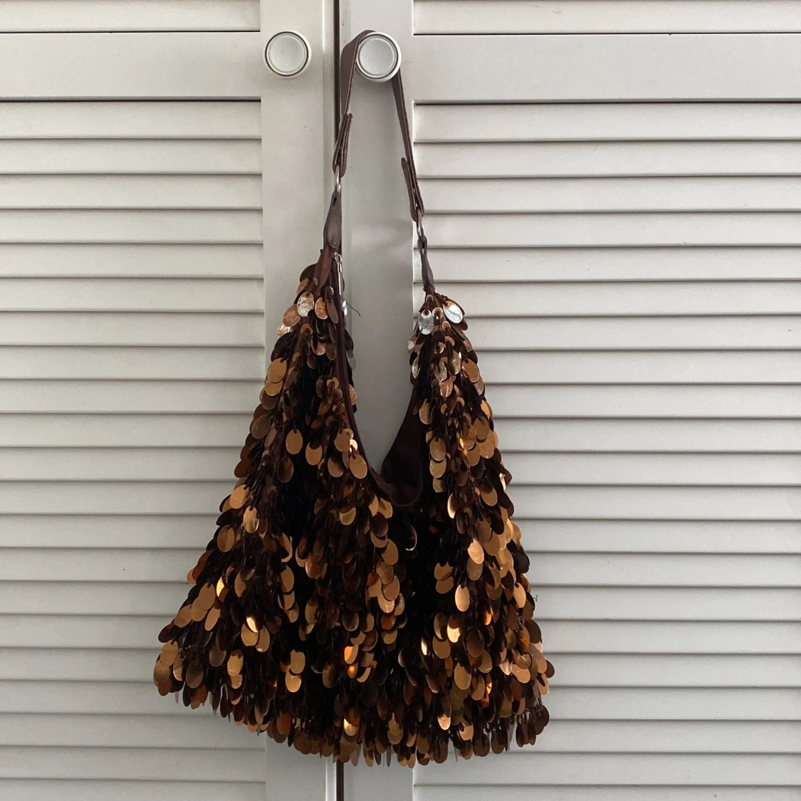 Väska med paljetter  - 90