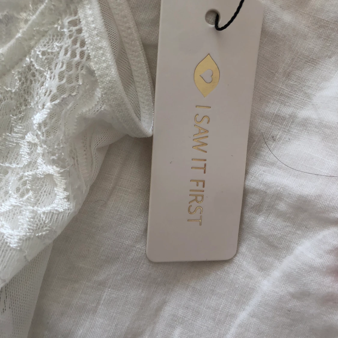 Vit spetsbody Asos - 91