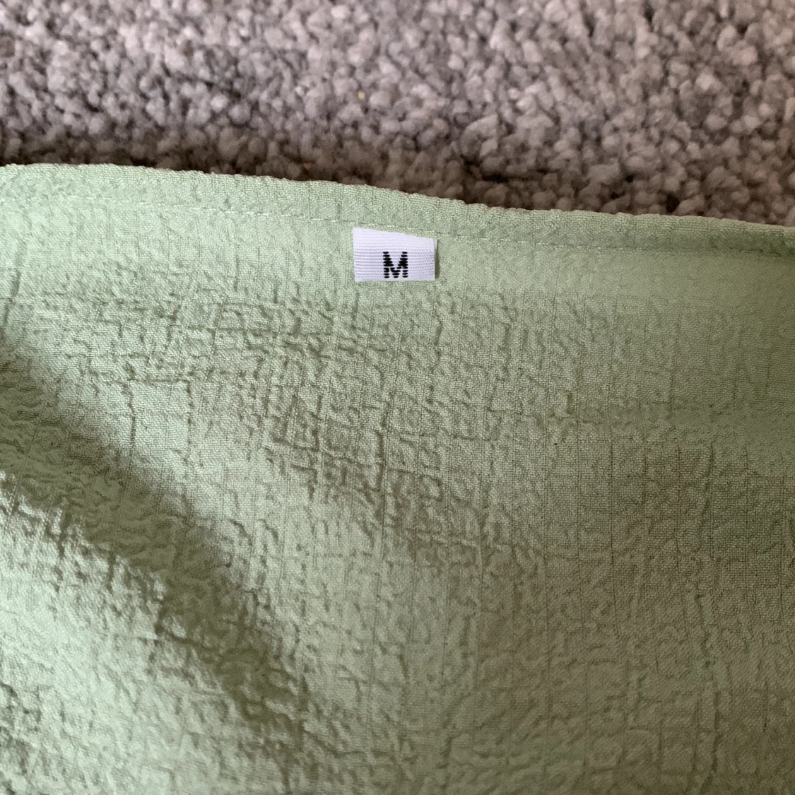 Sage green shein top