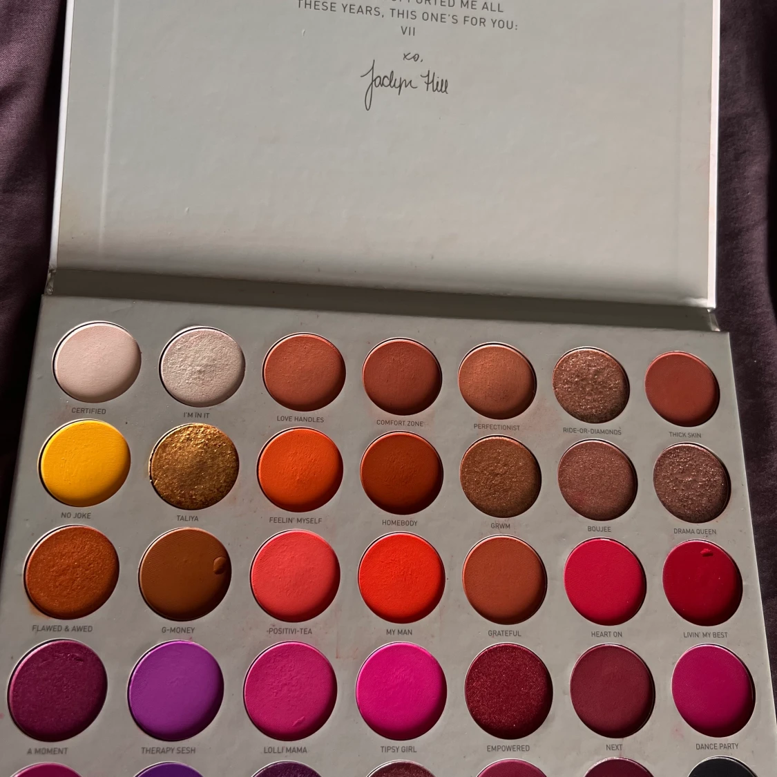 Morphe x Jaclyn hill palette Volume II