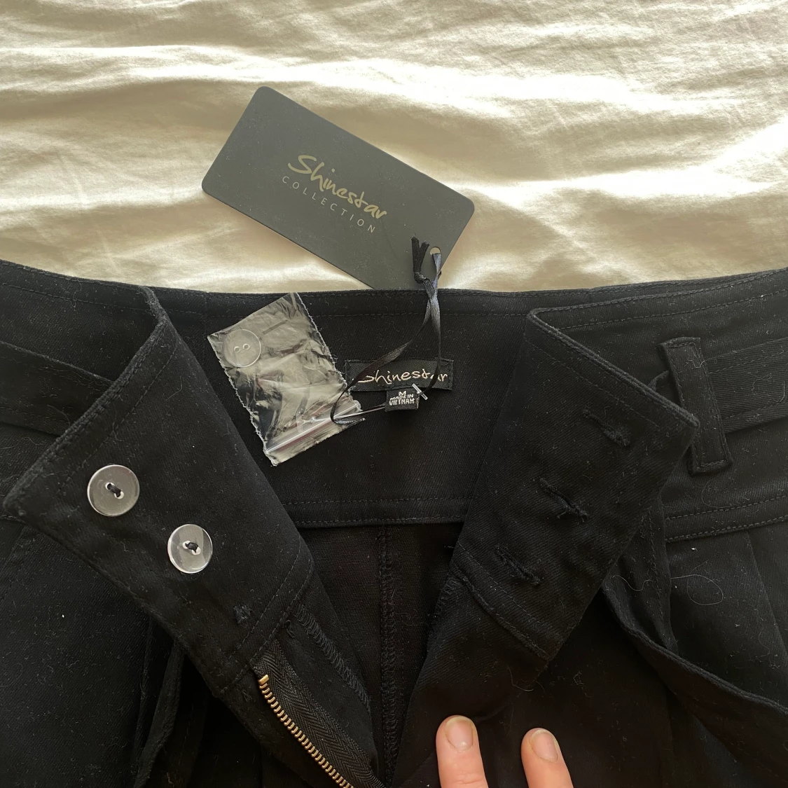 Shinestar Svart Jeanskjol stl. M - 91