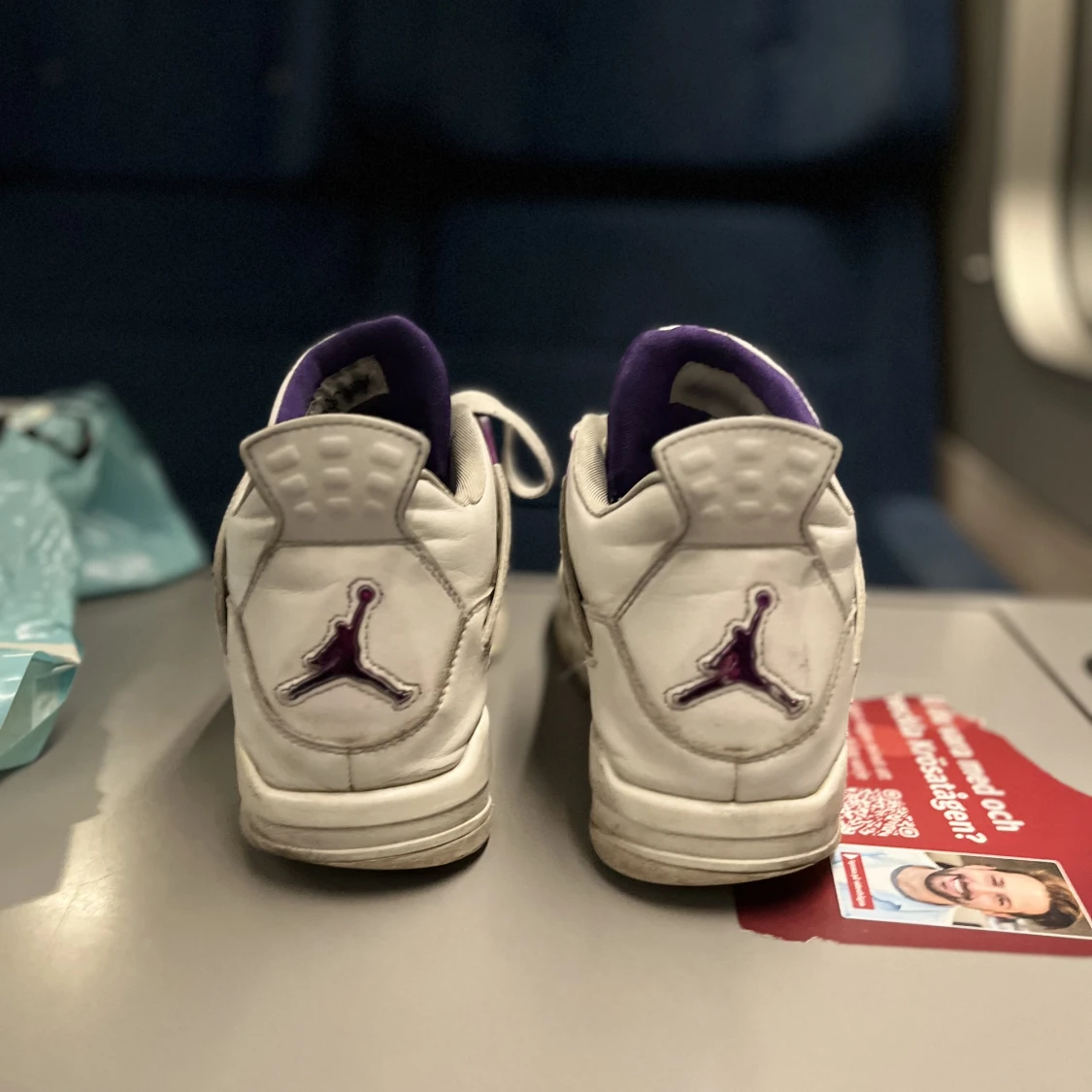 Jordan 4 retro metallic purple - 90