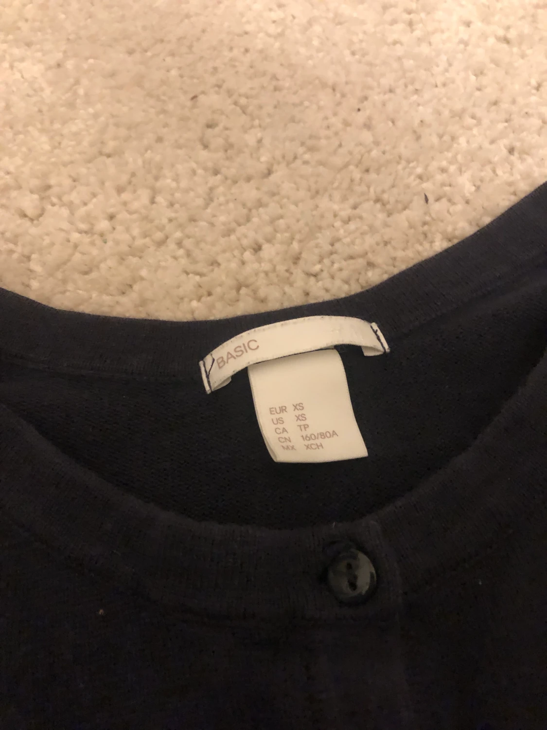 Mörkblå kofta!  - 90