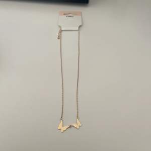 Halsband i guld, helt nytt! 💕 frakt kostar 14 kr!