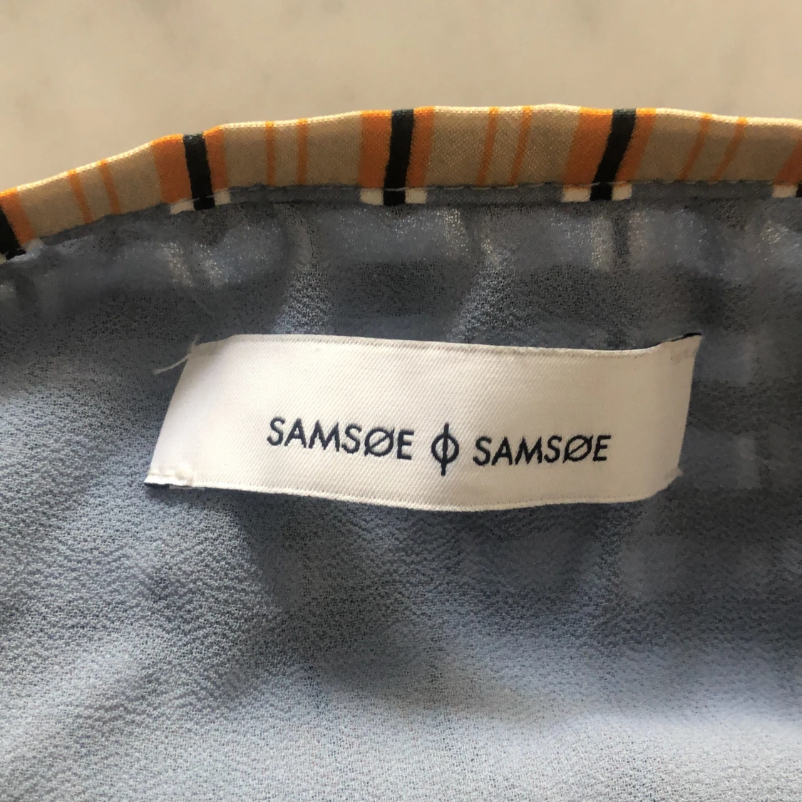 Plisserad Samsoe Samsoe-kjol strl M - 91