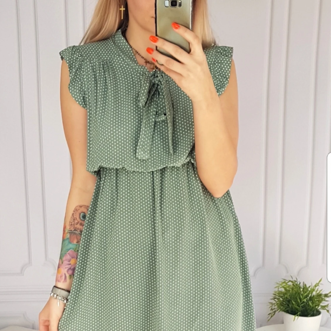 Sommarklänning s.36-40, helt ny, grön