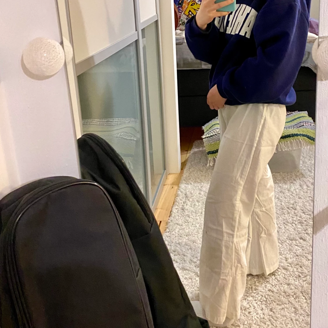 Vita Bomull/ linnebyxor 