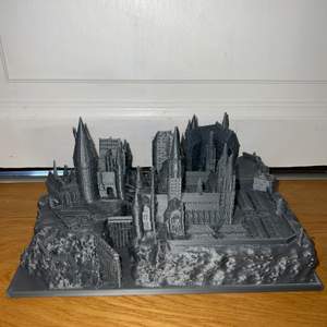 3D printat Harry Potter Hogwarts. Hemmagjort av en 3D printer. 25kr + frakt Betalning via swish