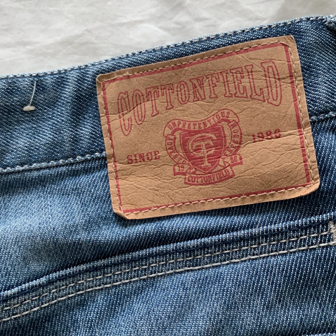 Oanvänt Cottonfield jeans  - 91