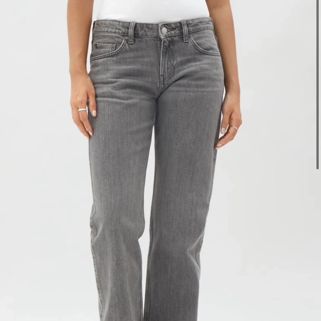 Gråa arrow low Waits jeans  - 90