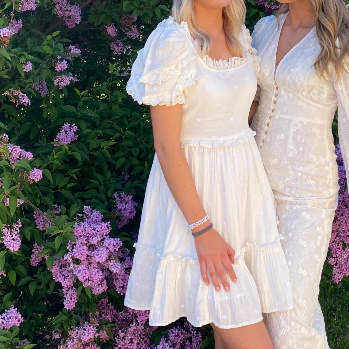 Vit Studentklänning - 90