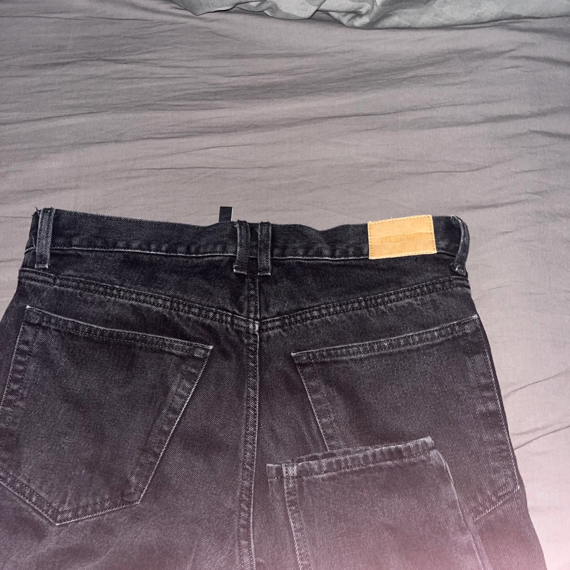 Weekday space relaxed straight jeans - 91