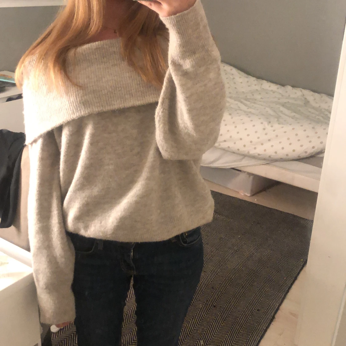 Stickad tröja 