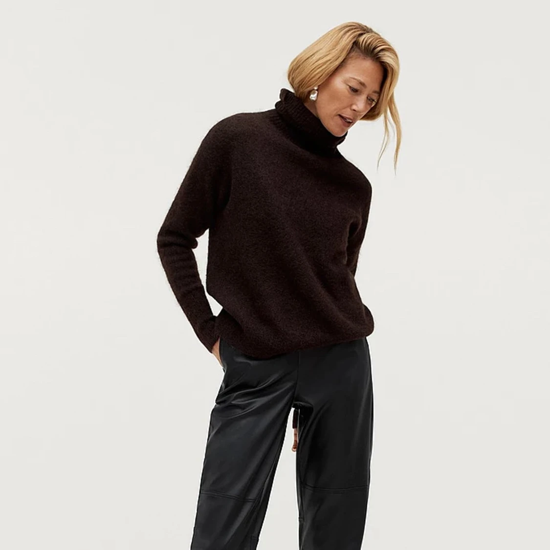 Tiger of Sweden mörkbrun tröja  - 91