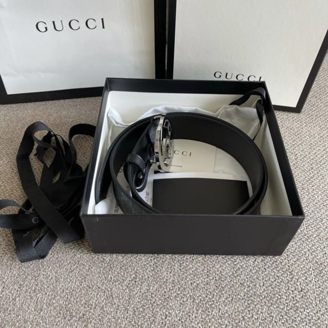 Helt sprillans nytt Gucci bälte  - 2