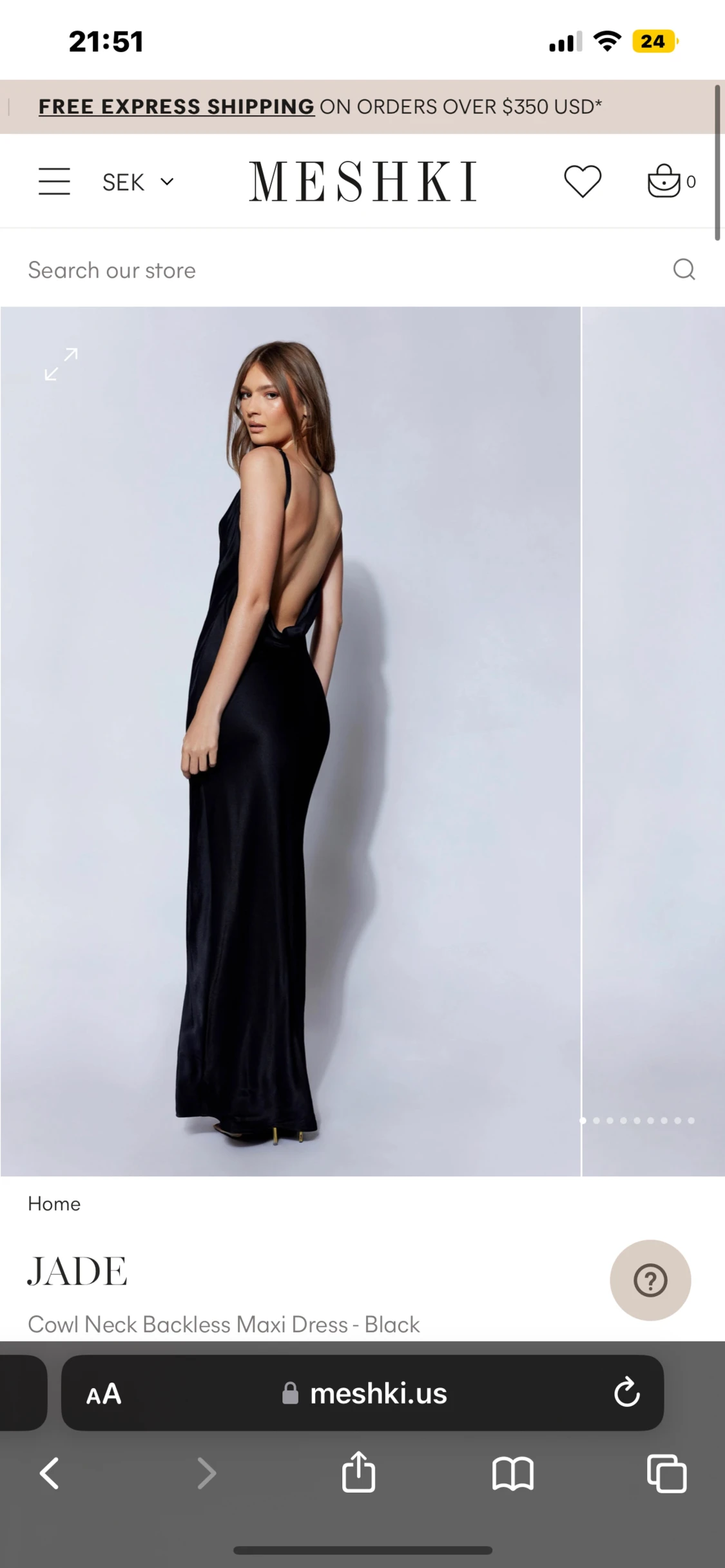 Balklänning från meshki 